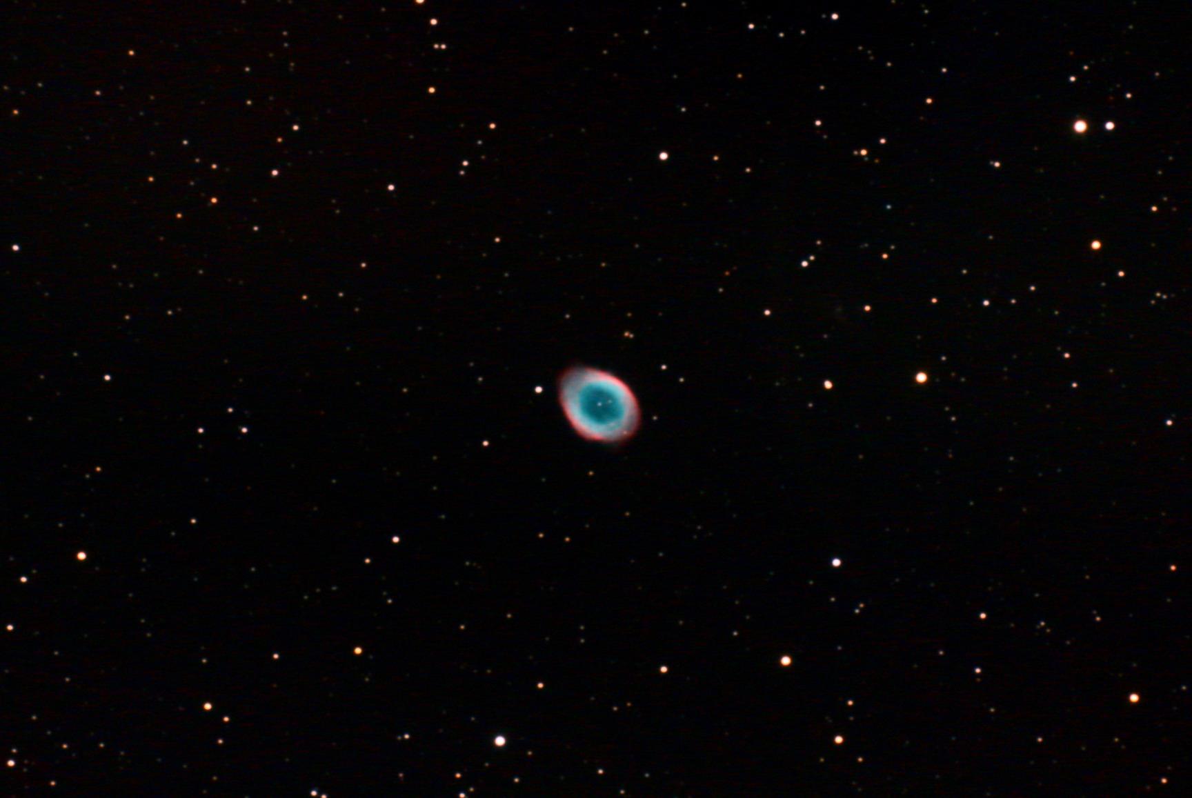 M57 - planetárna hmlovina (TAL 200K)